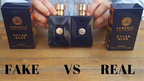 Fake vs Real Versace Dylan Blue Perfume .